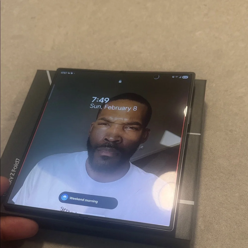 Samsung Galaxy Z Fold in Sleek Black